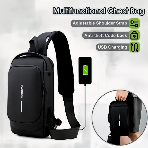 Multifunctional Chest Bag Random Color