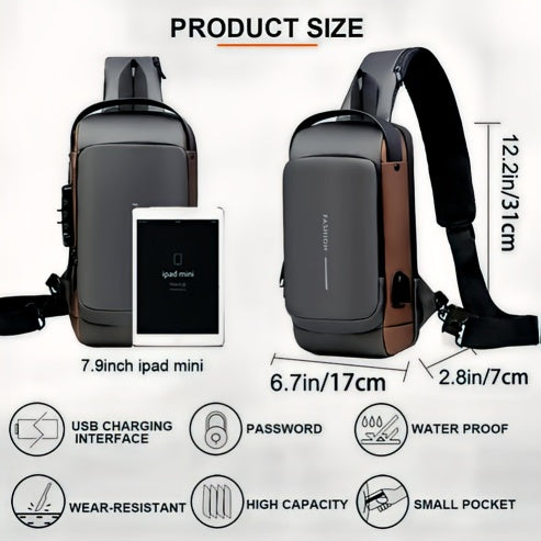 Multifunctional Chest Bag Random Color