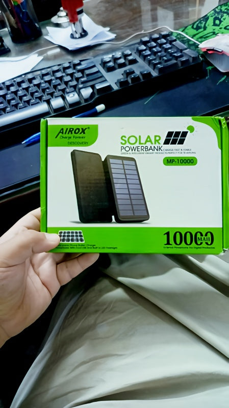 MP-10000 Airox Solar Power Bank – Your Sustainable Energy Solution