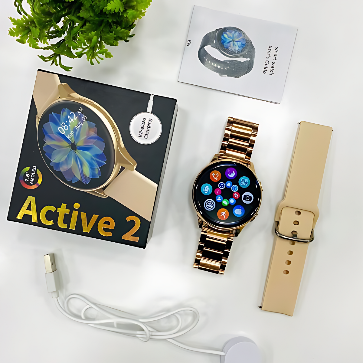 Samsung Galaxy Active 2 Smart Watch For Men Random Color
