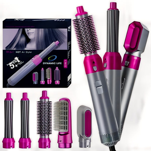 5 In 1 Electric Hair Dryer Brush