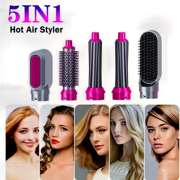 5 In 1 Electric Hair Dryer Brush