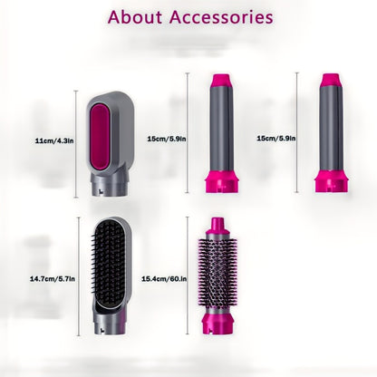 5 In 1 Electric Hair Dryer Brush