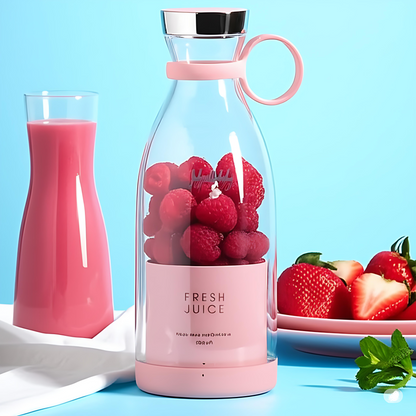 Mini Portable USB‑Rechargeable Juicer Blender