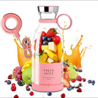 Mini Portable USB‑Rechargeable Juicer Blender
