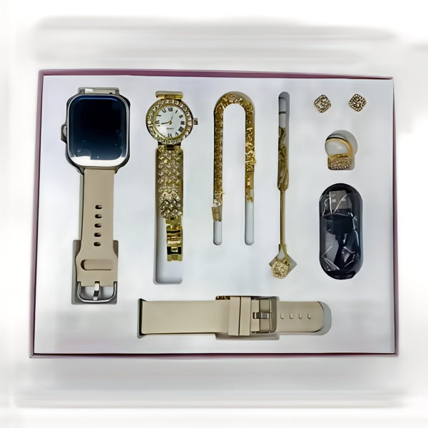 A58 Plus 6 In 1 Smartwatch For Women & Girls
