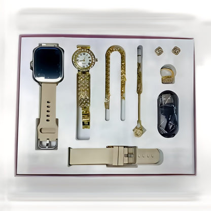 A58 Plus 6 In 1 Smartwatch For Women & Girls