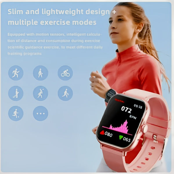A58 Plus 6 In 1 Smartwatch For Women & Girls