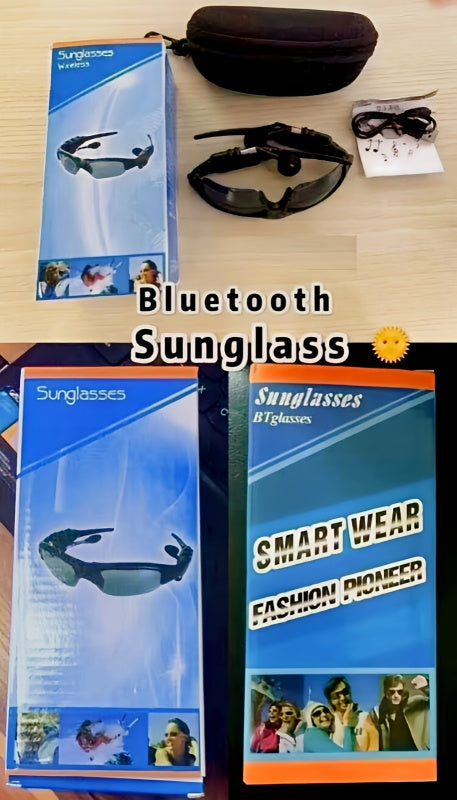 Bluetooth Sun Glasses With Headphones Connect With Mobile And Talk