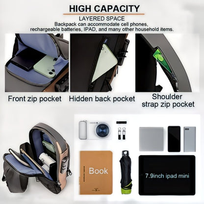 Multifunctional Chest Bag Random Color