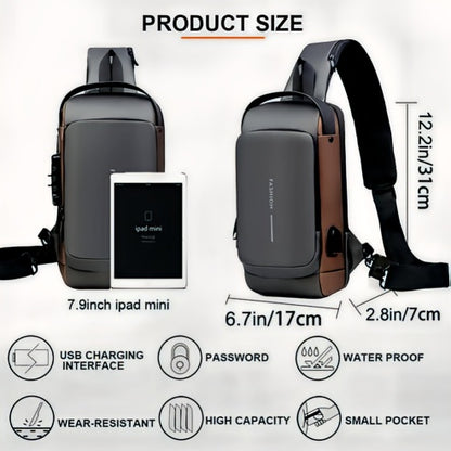 Multifunctional Chest Bag Random Color